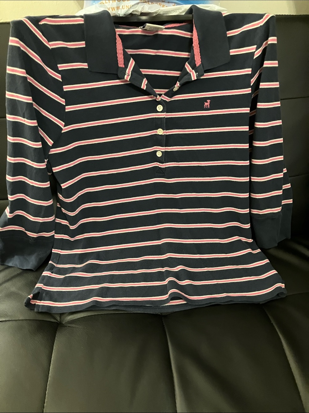 Old Navy 3/4 Quarter Sleeve Collared Shirt